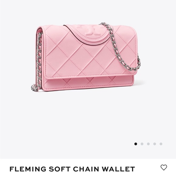 Tory Burch Handbags - Tory Burch Fleming Soft Chain Wallet